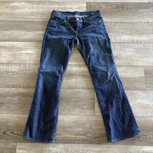 CITIZENS OF HUMANITY Jeans Women 29 Dita Petite Bootcut Low Rise Dark Wash Denim